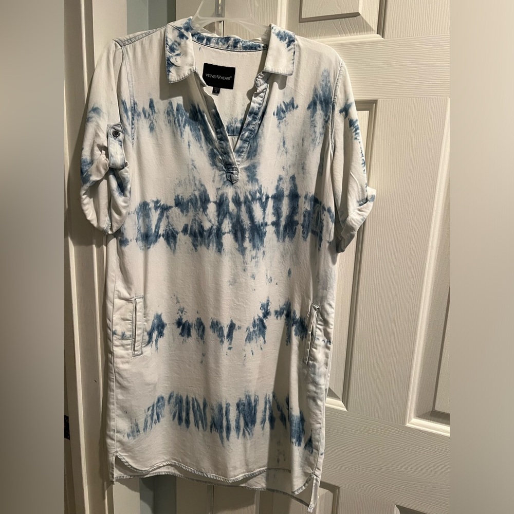 Tie Dye Dress with Pockets